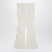  ETRO Flared trousers in ivory viscose