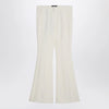 ETRO Flared trousers in ivory viscose