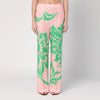 ETRO Wide printed trousers in silk blend