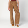 ETRO Brown velvet palazzo pants