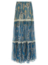 Etro Lace Insert Skirt