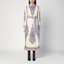  ETRO Cotton chemise dress with Paisley print