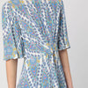 ETRO Flared midi dress with multi-coloured print