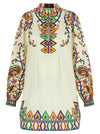 Etro Printed Poplin Dress
