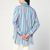 ETRO Multi-coloured striped cotton shirt