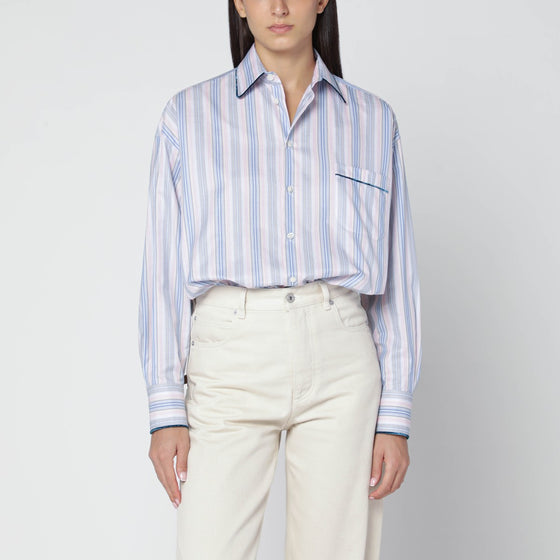 ETRO Striped poplin shirt