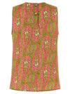 Etro Paisley Foliage Top