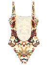 Etro Floral Paisley One-piece Swimsuit