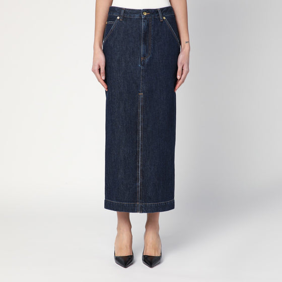 DARKPARK Dark blue Erika denim skirt
