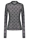 Marine Serre Flocked Moonogram Top