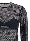 Marine Serre Moonogram Bodysuit