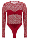 Marine Serre Moonogram Bodysuit