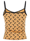 Marine Serre All Over Moon Top