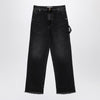 DARKPARK Wide black washed denim jeans
