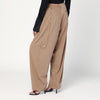 DARKPARK Phebe beige trousers with chain