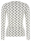 Marine Serre Moon Printed Jersey Second Skin T-shirt