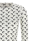 Marine Serre Moon Printed Jersey Second Skin T-shirt