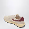 AUTRY Sneakers Reelwind Low ecrù/bordeaux