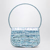 Diesel Shoulder bag 1DR-Iconic blue coconut effect