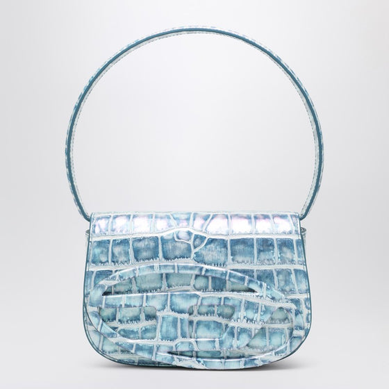 Diesel Shoulder bag 1DR-Iconic blue coconut effect