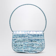  Diesel Shoulder bag 1DR-Iconic blue coconut effect