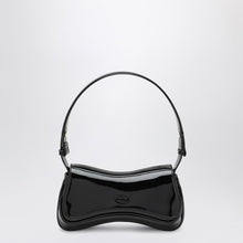  Diesel Medium Play bag in black patent leather