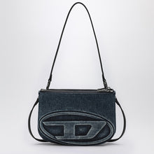  Diesel 1DR Twin shoulder bag in blue denim
