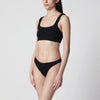 Hunza G. HUNZA G Xandra black two-piece bikini