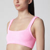 Hunza G. HUNZA G Xandra bubble pink two-piece bikini