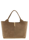 Tod's Small To Medium Suede Shopping Bag