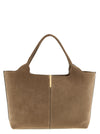 Tod's Small To Medium Suede Shopping Bag