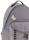 Valentino Garavani Stud Up Grey Backpack