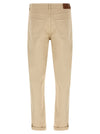 Brunello Cucinelli Coat Of Arms Embroidery Jeans