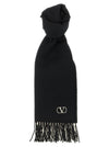 Cashmere Scarf Valentino Garavani With Fringes