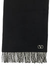 Cashmere Scarf Valentino Garavani With Fringes