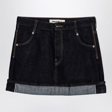  Semicouture Floriane miniskirt in dark denim