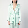 Semicouture Christiana jacket in aqua green