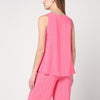 Semicouture Pink Prya viscose top