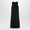 Weekend Max Mara Black cotton-blend canvas dress