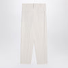 Brunello Cucinelli Ivory trousers in viscose