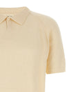 Ma'ry'ya Bouclé Polo Shirt