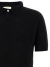 Ma'ry'ya Bouclé Cotton Polo Shirt