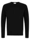 Ma'ry'ya Crew-neck Sweater With Slits