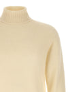 Ma'ry'ya High Neck Sweater With Slits