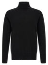 Ma'ry'ya High Neck Sweater With Slits