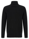 Ma'ry'ya High Neck Sweater With Slits