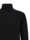 Ma'ry'ya High Neck Sweater With Slits
