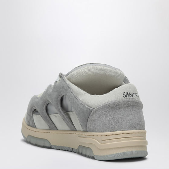 Santha Model 1 grey/white mesh and suede sneaker