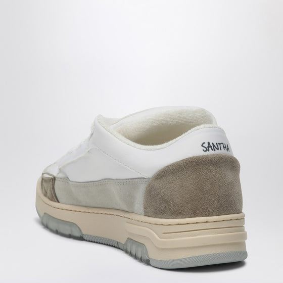 Santha White/grey colour-block sneaker