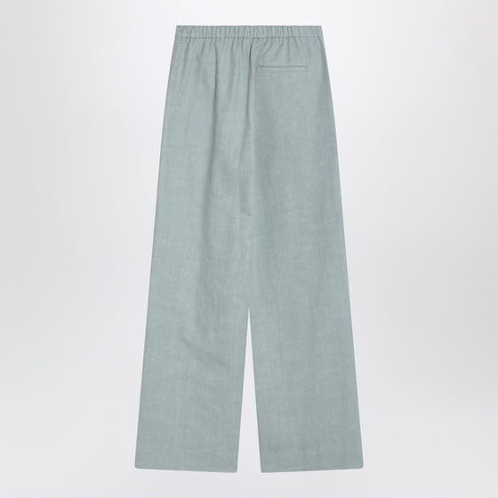 LouLou De Saison Gray fog pants in cotton blend